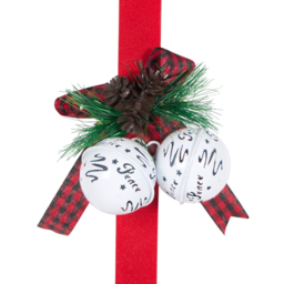 Bell Wreath Hanger Red - Santa's Chalet - Wilko - thumbnail 4