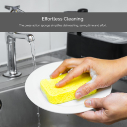 Innoteck Essentials 3 in 1 Hand and Dish Soap Dispenser - Size: 14.5 x 19 x 10.5cm - Black - Wilko - thumbnail 7