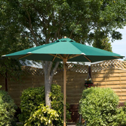 Charles Taylor Green Parasol 2.7m - Size: 3m - Wilko - thumbnail 3