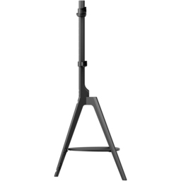 TTAP Tripod Single Shelf Black Wood Floor TV Stand - Size: 133.5 x 76.5 x 54cm - Wilko - thumbnail 5