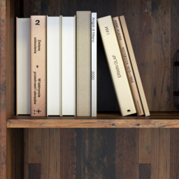 Florence Essential 2 Shelf Vintage Oak Tall Narrow Bookcase - Brown - Furniture To Go - Wilko - thumbnail 5
