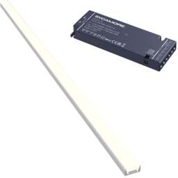 Sorrelis Vera Natural White 4.5mm Wide Smooth Line 5m - Size: 500 x 0.45 x 0.3cm - Wilko
