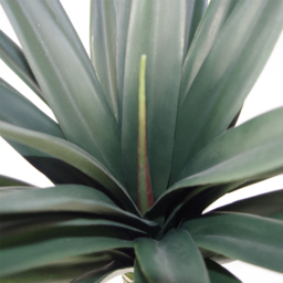 Leaf Yukka Tropical Artificial Plant in Pot 90cm - Size: 90 x 40 x 40cm - Green - Wilko - thumbnail 3