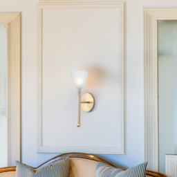 Happy Homewares Frosted White Glass Shade 2 Pack - Size: 12 x 15 x 15cm - Wilko - thumbnail 3