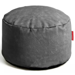 Kaikoo Grey Faux Leather Footstool - Wilko - thumbnail 3