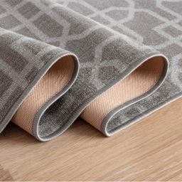 Desire Rugs Havana Dark Grey Cubed Trellis Anti Slip Door Mat 90 x 57cm - Size: 57 x 90cm - Wilko - thumbnail 5