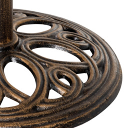 Outsunny Bronze Tone Round Patio Umbrella Base Stand - Size: 33.5 x 45 x 45cm - Wilko - thumbnail 6