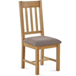 Julian Bowen Mallory Set of 2 Dining Chair - Wood - Wilko - thumbnail 4