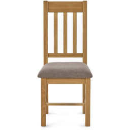 Julian Bowen Mallory Set of 2 Dining Chair - Wood - Wilko - thumbnail 5