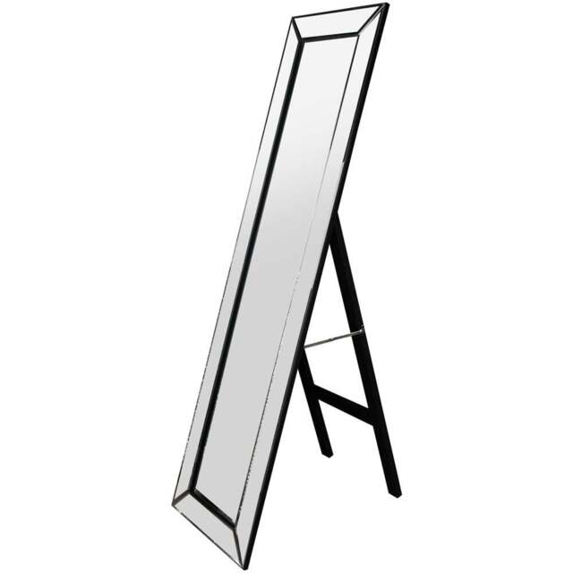 MirrorOutlet Horsley Cheval Free Standing Mirror 150 x 40cm - Clear - Wilko - image 1