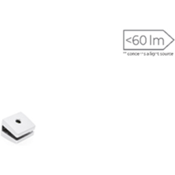 Florence One Point Illumination Cabinet Light - Size: 13 x 19 x 16cm - White - Furniture to Go - Wilko - thumbnail 3