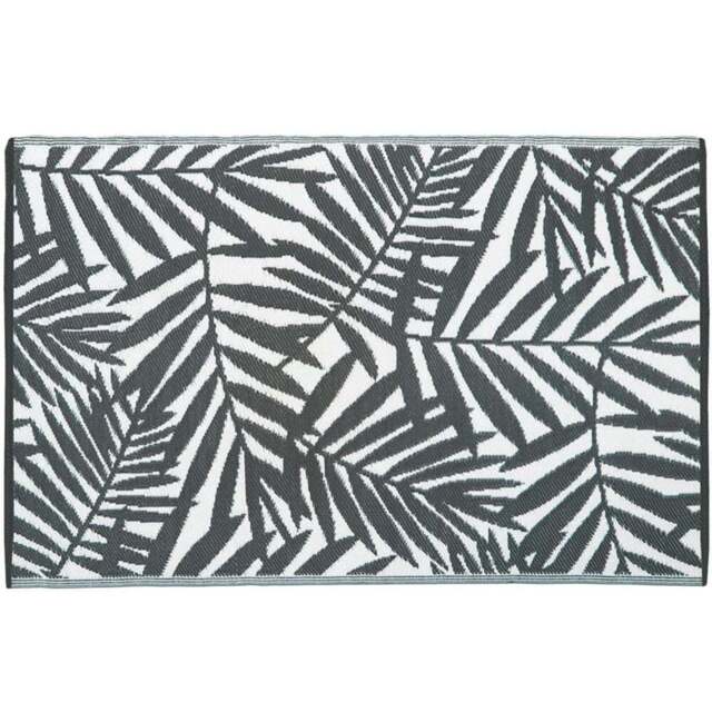 JVL Leaves Outdoor Rug 133 x 190cm - JVL Homewares - Wilko - image 1