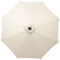Royalcraft Cream Crank and Tilt LED Parasol 2.7m - Wilko - thumbnail 6