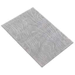 Aspen Wood Bath Mat - Light Grey/100cm - Wilko - thumbnail 1
