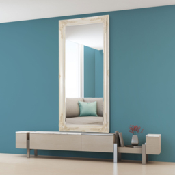 Buxton Ivory Leaner Wall Mirror 170 x 79cm - Cream - MirrorOutlet - Wilko - thumbnail 3