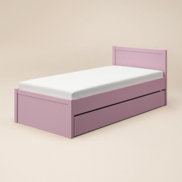 Flair Oli Single Pink 2 Drawer Storage Bed - Wilko - thumbnail 3
