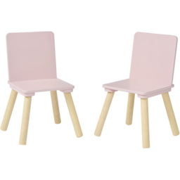 Liberty House Toys Kids 2 Seater Table Pink - Size: 44 x 60 x 60cm - Wilko - thumbnail 4