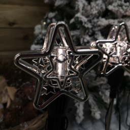 Samuel Alexander 3 Pack Warm White Star Flashing LED Christmas Pathfinder Light - Size: 100 x 500 x 100cm - Wilko - thumbnail 6