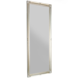 Hamilton Vintage Silver Antique Design Full Length Mirror 198 x 76cm - Size: 198 x 75cm - MirrorOutlet - Wilko