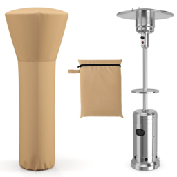 Costway Beige Outdoor Patio Heater Cover with Zipper - Size: 36 x 25 x 5cm - Cream - Wilko - thumbnail 4
