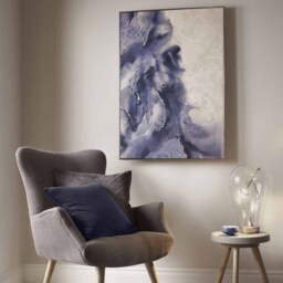 Art For The Home Serene Waves  70 x 100 x 5cm - Size: 3 x 70 x 100cm - Multi - Wilko - thumbnail 3
