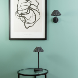 ValueLights Avery Black Rechargeable LED Portable Table Lamp - Wilko - thumbnail 4