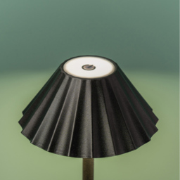 ValueLights Avery Black Rechargeable LED Portable Table Lamp - Wilko - thumbnail 7