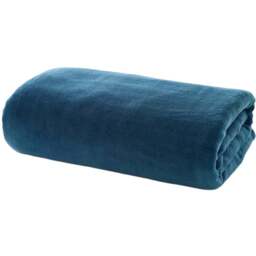 Deyongs Legion Blue The Big One Throw 230 x 270cm - Wilko