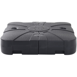 Living and Home Grey Square Rotatable Crank Cantilever Parasol with Reservoir Base 3m - Size: 250 x 300 x 300cm - Wilko - thumbnail 3