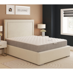 DS Living Contour King Size 800 Pocket Sprung Hybrid Memory Foam Mattress - White - Wilko - thumbnail 3