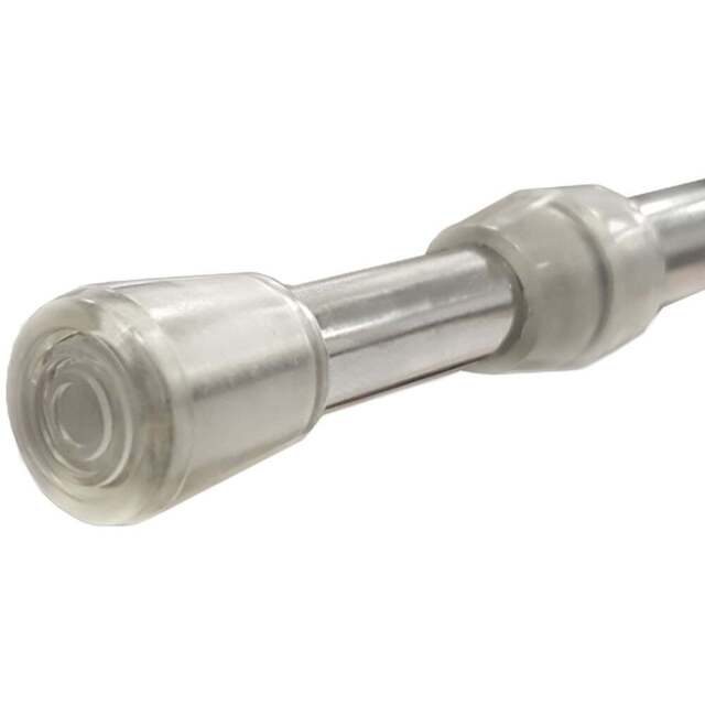 Simply 56-92cm Extendable Chrome Cafe Rod - Size: 56 - 92cm - Wilko - image 1