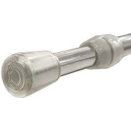 Simply 56-92cm Extendable Chrome Cafe Rod - Size: 56 - 92cm - Wilko - thumbnail 1