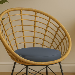 Home Republic Venice Rattan Woven Curved Chair - Size: 70 x 66 x 75cm - n/a - Homerepublic - Wilko - thumbnail 3