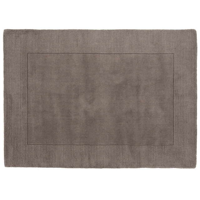 Esselle Home Esme Grey Wool Rug 80 x 150cm - Wilko - image 1