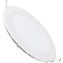 ENER-J 18W 4000K Recessed Round LED Mini Panel Downlight - Size: 3 x 27.5 x 23cm - White - Wilko