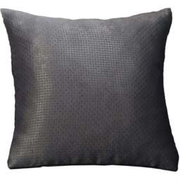 Serene Metro Charcoal Grey Cushion Cover - Size: 43 x 43cm - Wilko