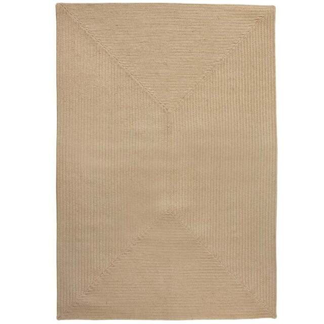 tectake Easy Care Woven Rug 170 x 120 x 0.5cm - Size: 0.5 x 120 x 170cm - Brown - Wilko - image 1