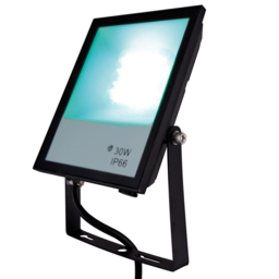 TCP RGB Adjustable Colour and Temperature Smart Outdoor Floodlight - Size: 170.00 x 14.6 x 3.5cm - Multi - Wilko