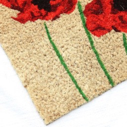 Coco & Coir Eternal Poppy Coir Door Mat 45 x 75cm - n/a - Coco & Coir ® - Wilko - thumbnail 4