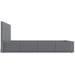 GFW Single Grey Faux Leather End Lift Ottoman Bed with Bonnell Mattress - Wilko - thumbnail 7