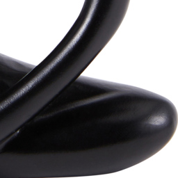 Living and Home Thinker Black Resin Tabletop Abstract Decor Ornament 13cm - Size: 13 x 8 x 12cm - Wilko - thumbnail 5