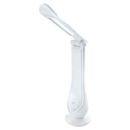 Milagro Lilly White LED Desk Lamp 230V - Size: 18 x 8 x 26cm - Wilko
