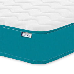 Extreme Comfort Cooltouch Colours European Single Teal Blue Memory Foam and Spring Mattress - eXtreme comfort ltd - Wilko - thumbnail 4