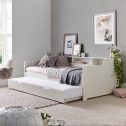 Tyler Single White Guest Bed - Bedmaster - Wilko - thumbnail 6