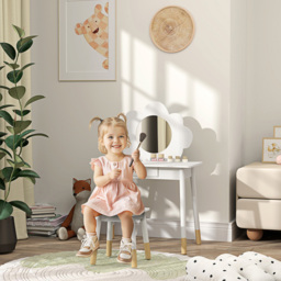 AIYAPLAY Cloud Dressing Table Set - White - Wilko - thumbnail 5
