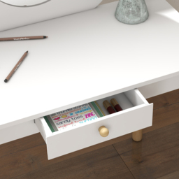 AIYAPLAY Cloud Dressing Table Set - White - Wilko - thumbnail 4