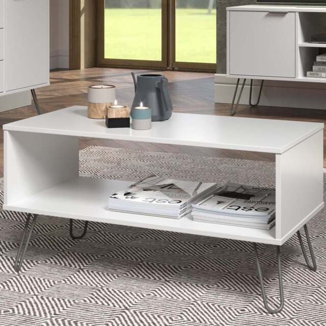 Core Products Augusta White Open Coffee Table - Wilko - image 1