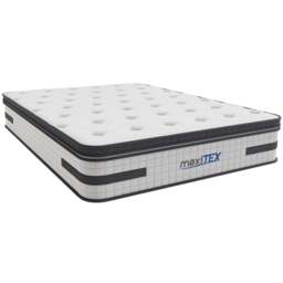 Maxitex Hybrid King Size 3000 Pocket Sprung Memory Mattress - White - Wilko - thumbnail 1