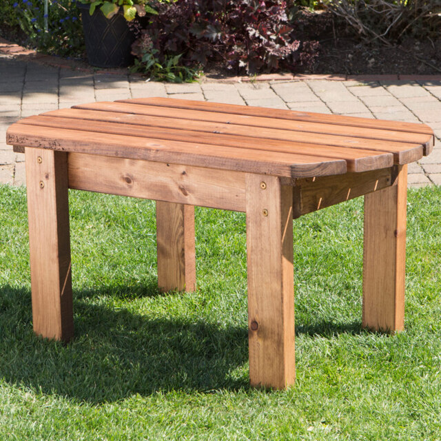 Charles Taylor Traditional Coffee Table - Size: 90 x 53 x 45cm - Brown - Wilko - image 1