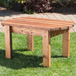 Charles Taylor Traditional Coffee Table - Size: 90 x 53 x 45cm - Brown - Wilko - thumbnail 1